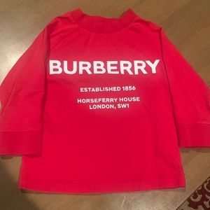 Burberry Long sleeve t-shirt